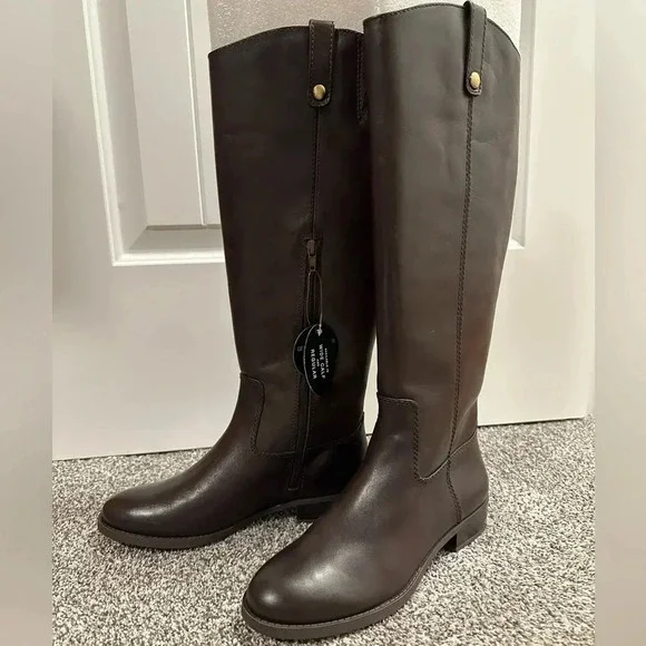 Beautiful brown leather riding boots - Picture 1 of 7